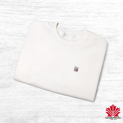 “Made in Canada” Unisex Sweatshirt – Minimalist, Playful and Proud