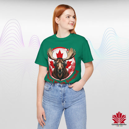 "Great North Sound" True North Sound Unisex Short Sleeve Tee - Maple Beats and Style