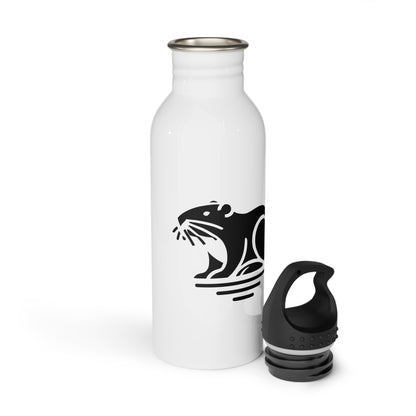 scandinavian minimalistic Design BEAVER Steel Water Bottle – Adventure & Nature Inspired Drinkware
