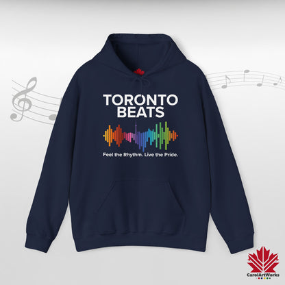 Sweat à capuche Toronto Beats – Bruyant dehors. Chaud dedans.