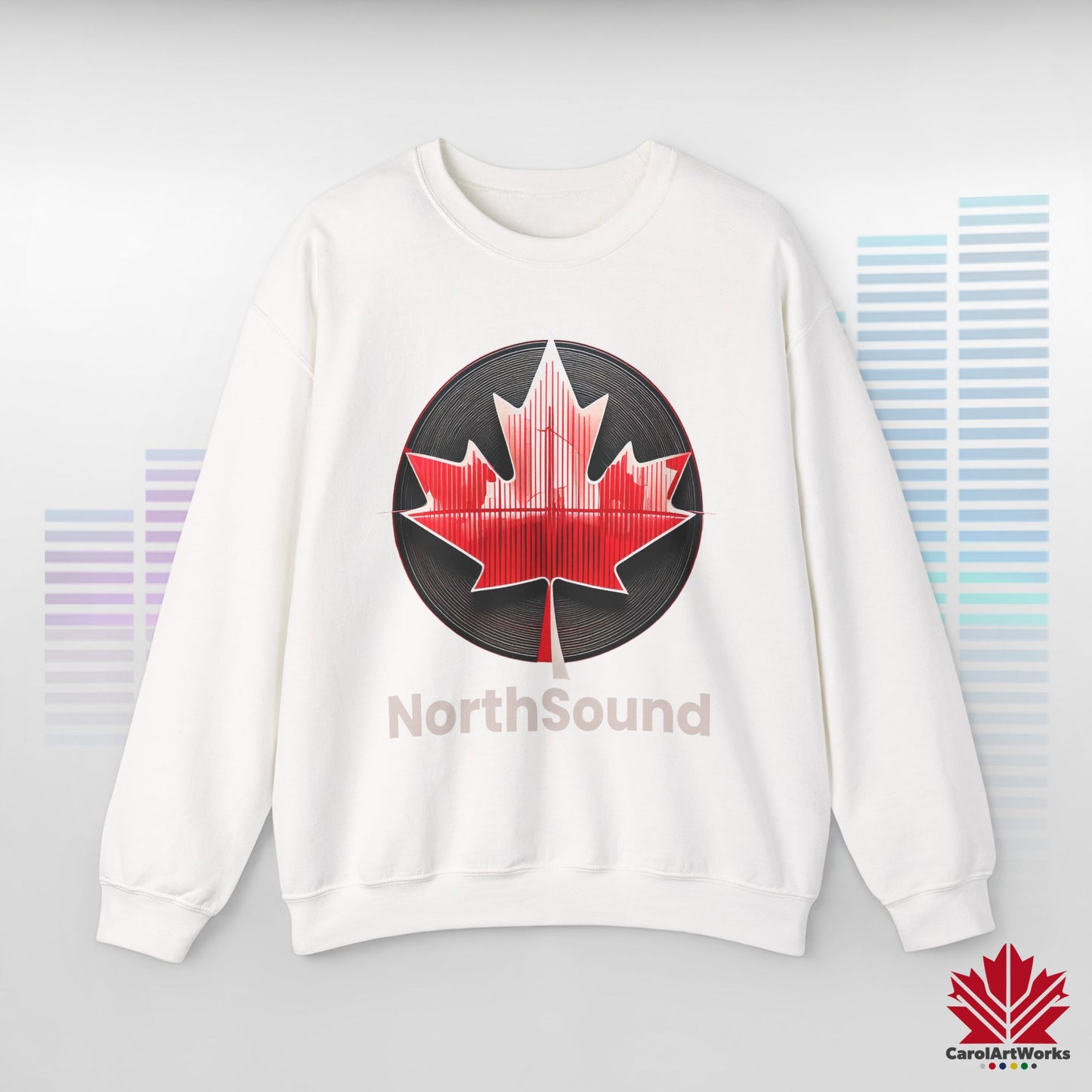 "NorthSound" Unisex Sweatshirt - Cozy Canadian Vibes