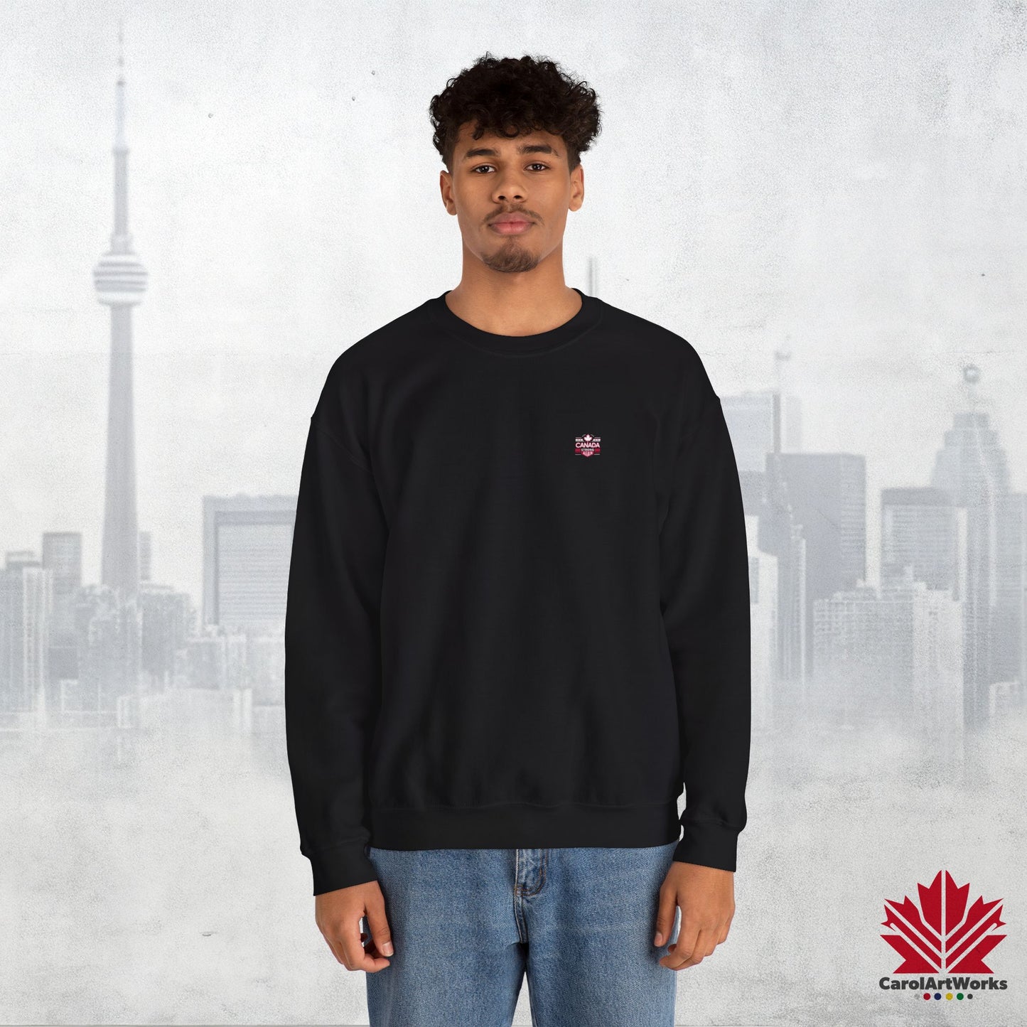 “Canada Strong Again” Unisex Sweatshirt – Wear Your Pride, Bold and Patriotic!