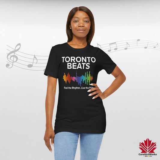 T-shirt premium Toronto Beats – Fort. Fier. Ambiance toute la journée.