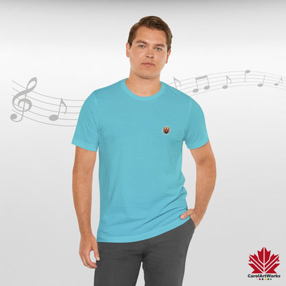 “Moose on the Loose Records” Unisex Short Sleeve Tee – A Hit for Every Playlist