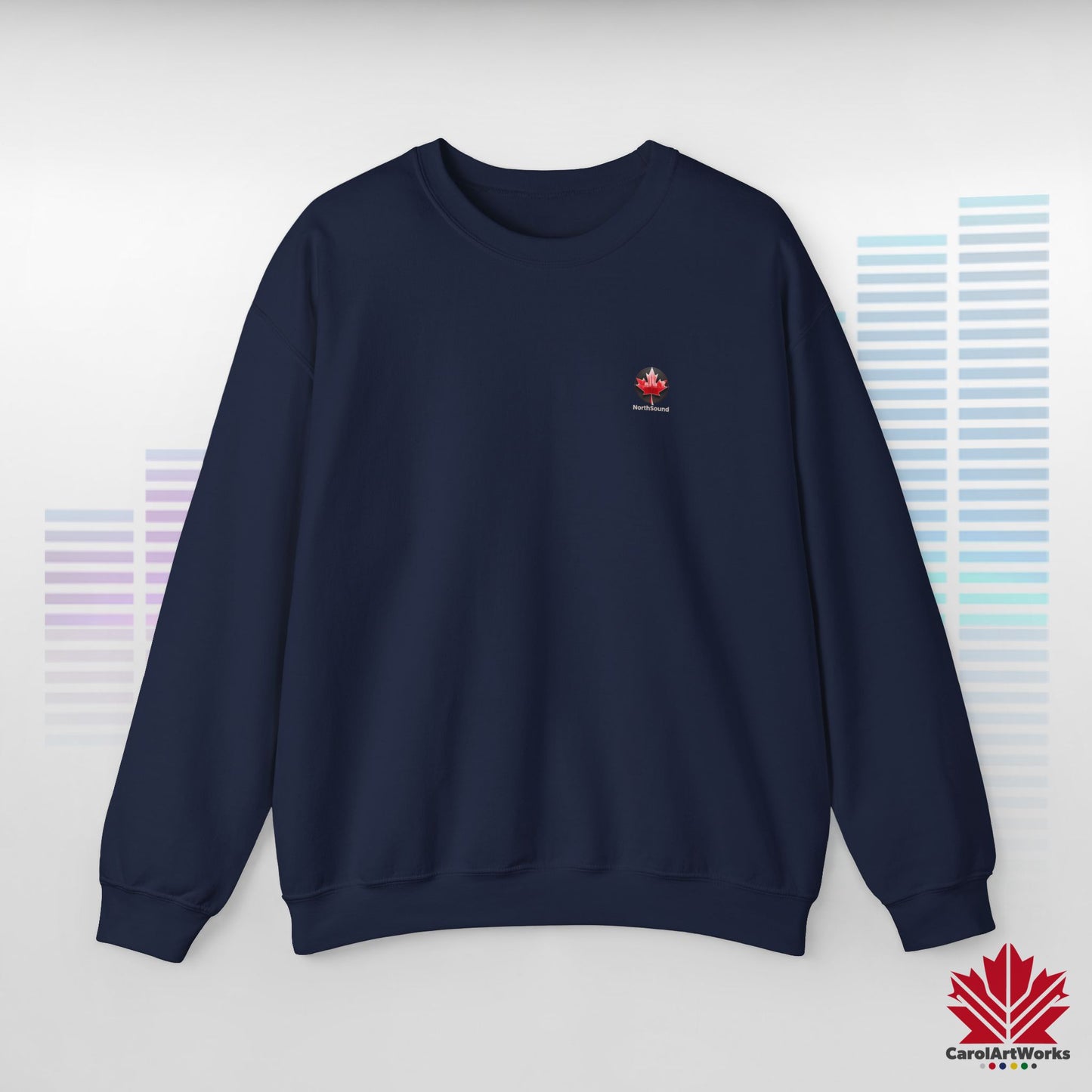 "NorthSound" Unisex Sweatshirt - Cozy Canadian Vibes