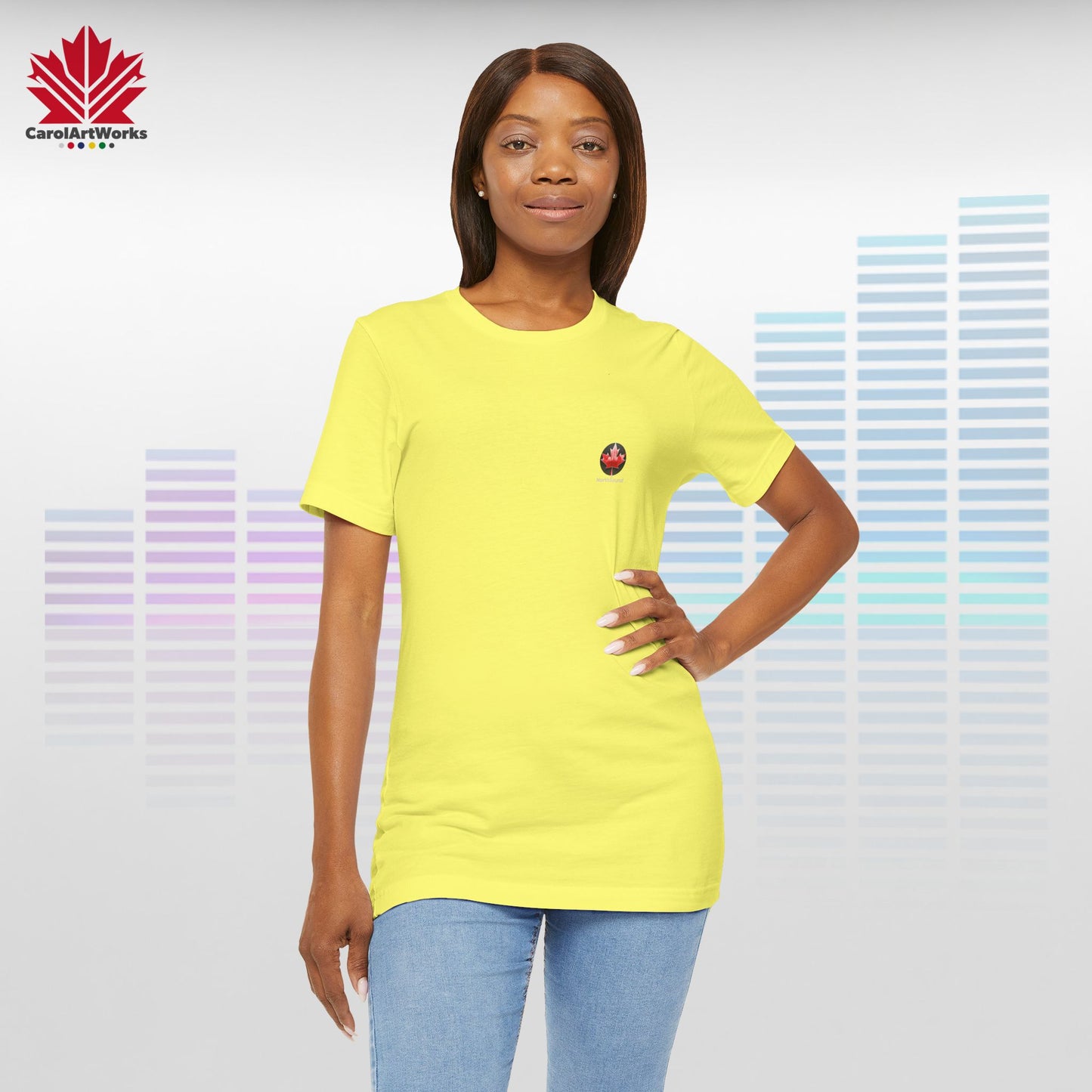 "NorthSound" Unisex Short Sleeve Tee - Wear the Sound of Canada