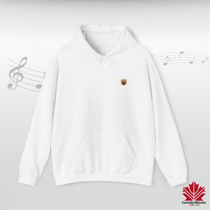 “Moose on the Loose Records” Unisex Hoodie – The Beat of Canada in Cozy Comfort
