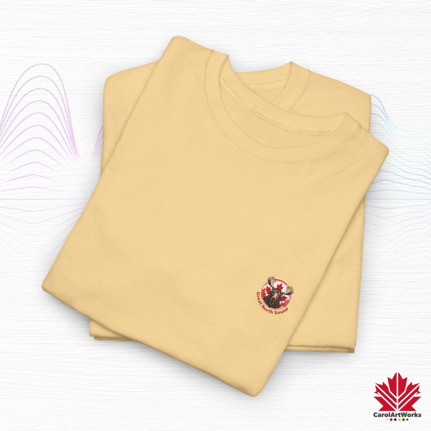 "Great North Sound" True North Sound Moose Tee