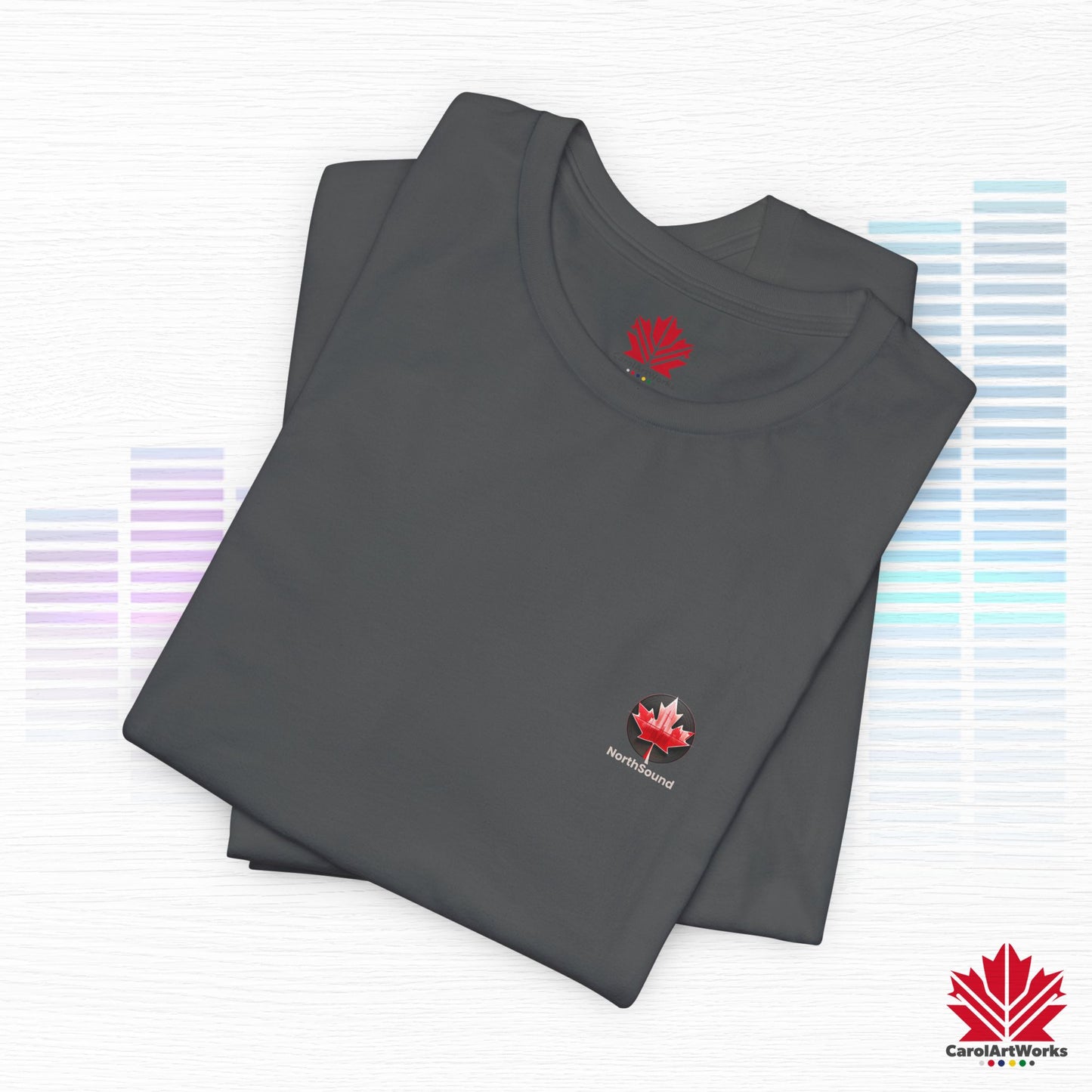 "NorthSound" Unisex Short Sleeve Tee - Wear the Sound of Canada