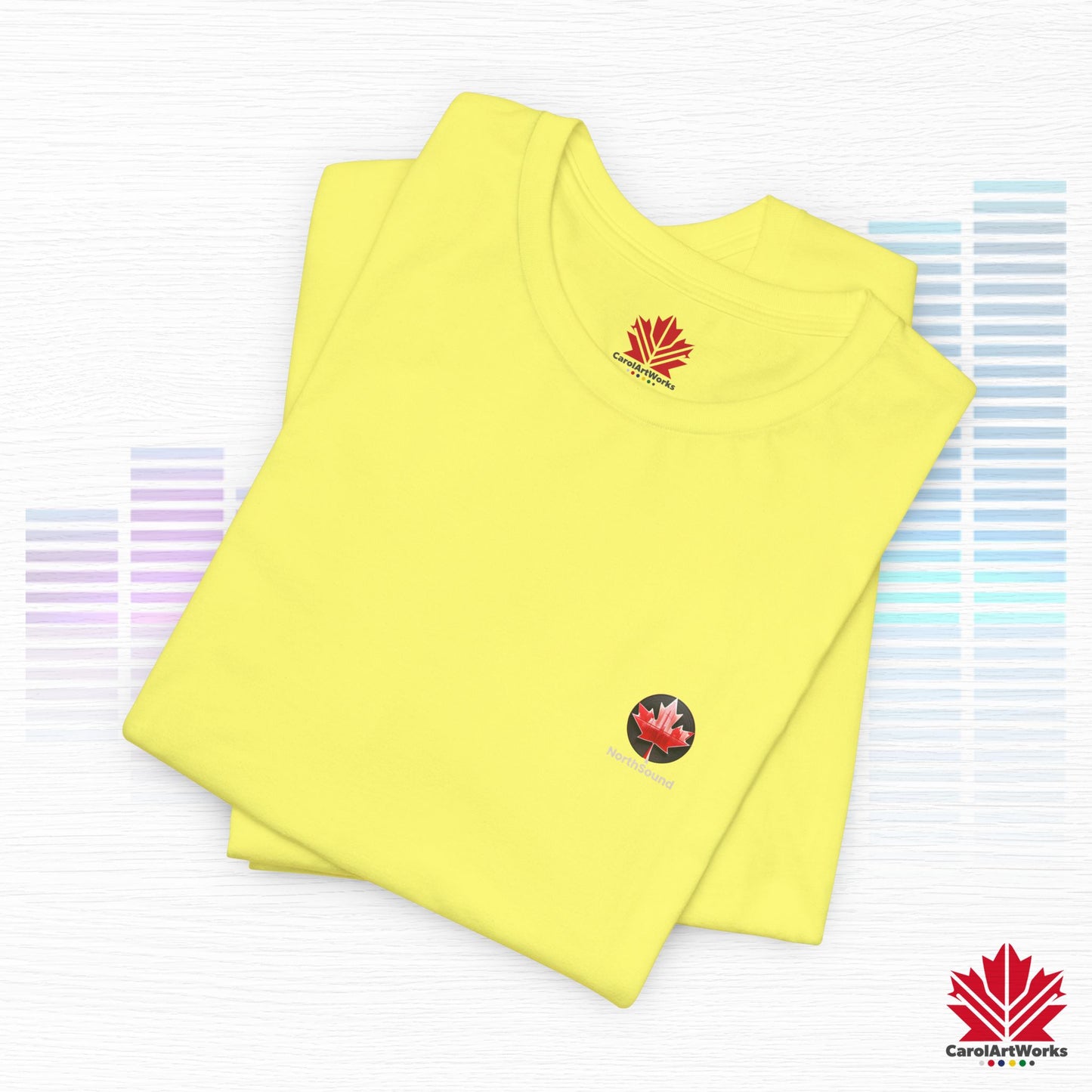 "NorthSound" Unisex Short Sleeve Tee - Wear the Sound of Canada