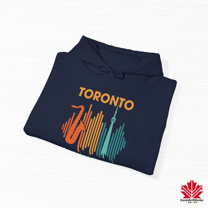 Toronto Jazzin' the 6ix – Sweat à capuche chaud pour votre rythme du centre-ville