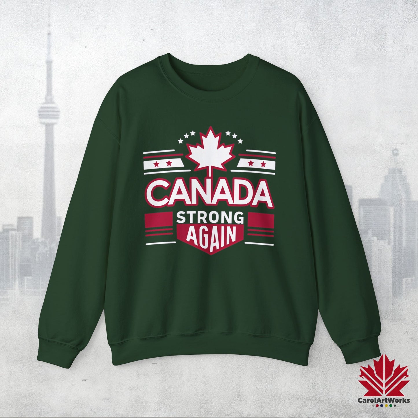 Sweat-shirt unisexe « Canada Strong Again » – Portez votre fierté, audacieuse et patriotique !
