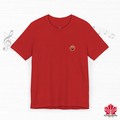 “Moose on the Loose Records” Unisex Short Sleeve Tee – A Hit for Every Playlist