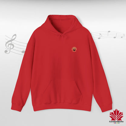 “Moose on the Loose Records” Unisex Hoodie – The Beat of Canada in Cozy Comfort