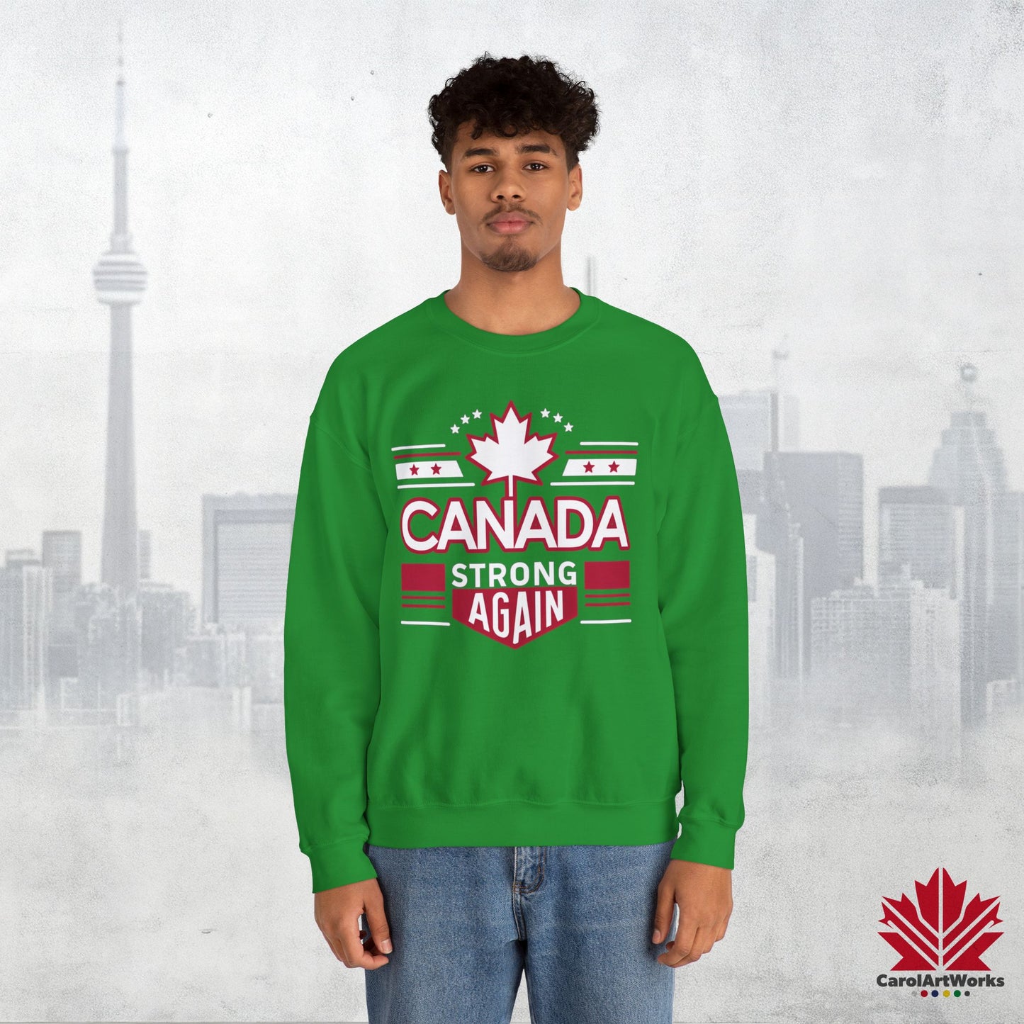 Sweat-shirt unisexe « Canada Strong Again » – Portez votre fierté, audacieuse et patriotique !