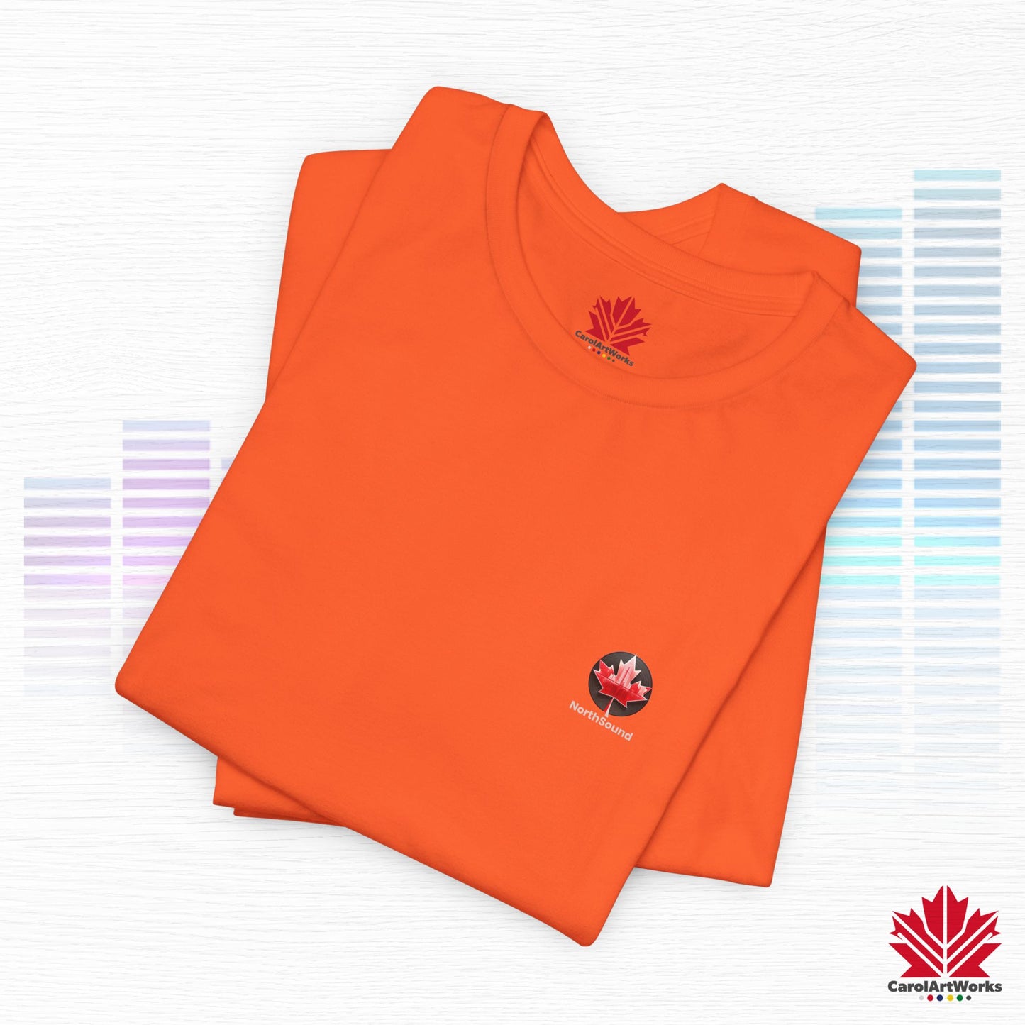 "NorthSound" Unisex Short Sleeve Tee - Wear the Sound of Canada