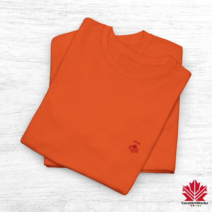 “WE CAN” with Maple Leaf Unisex Cotton Tee – Casual Comfort for Every Occasion