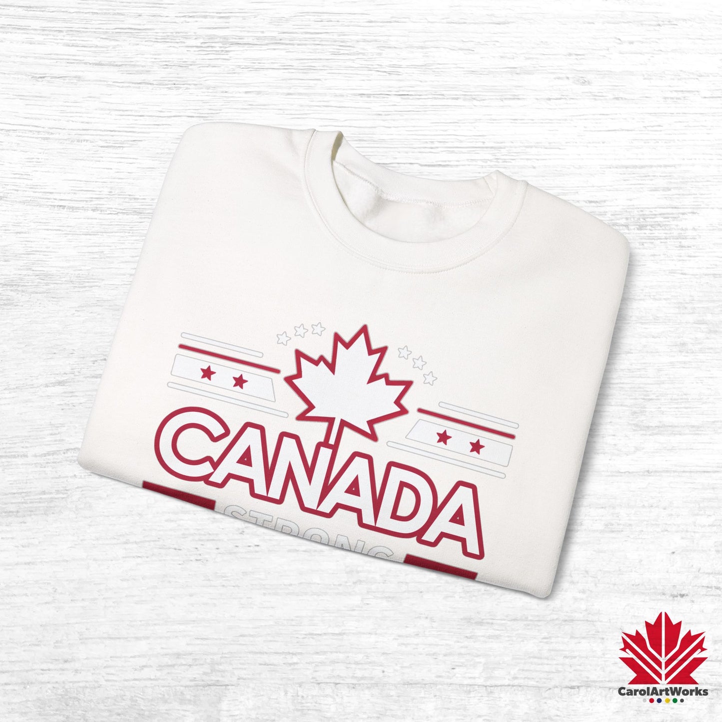Sweat-shirt unisexe « Canada Strong Again » – Portez votre fierté, audacieuse et patriotique !