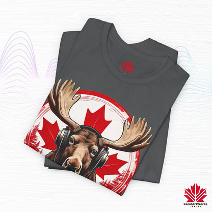 "Great North Sound" True North Sound Unisex Short Sleeve Tee - Maple Beats and Style