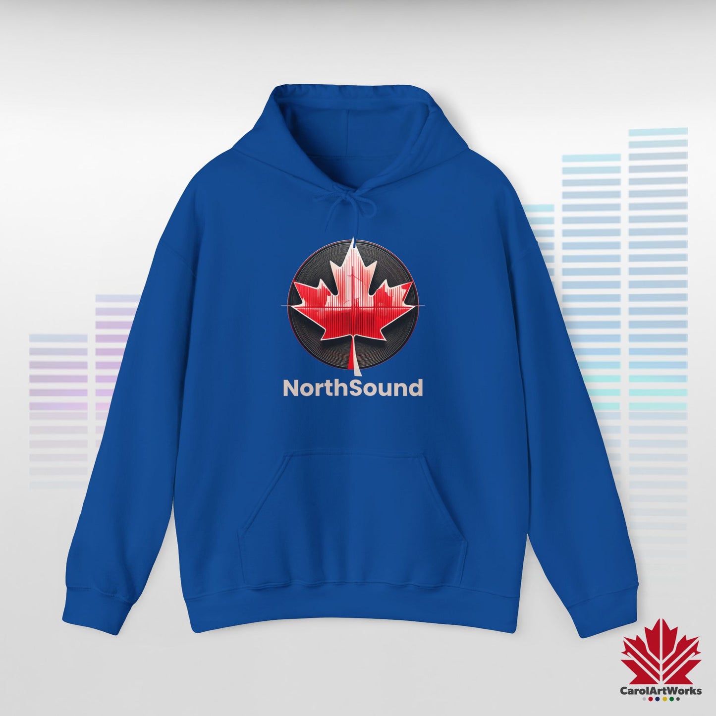 "NorthSound" Unisex Hoodie - The Beat of Canada in Cozy Comfort