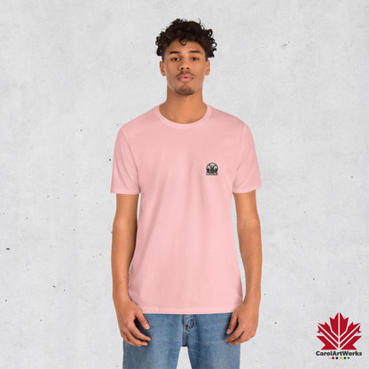 “Wild & Free” Unisex Short Sleeve Tee – Nature Inspired Graphic T-Shirt