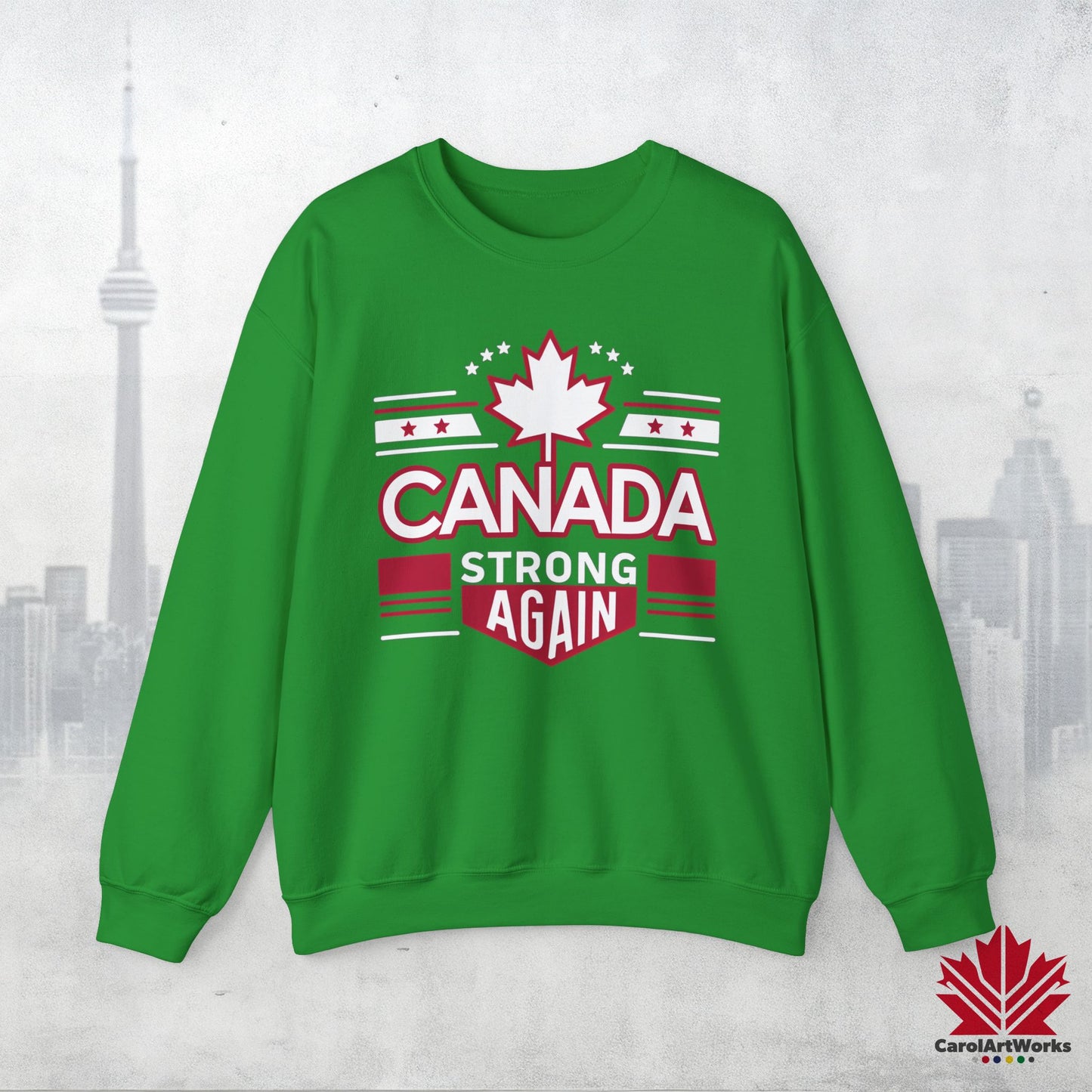 Sweat-shirt unisexe « Canada Strong Again » – Portez votre fierté, audacieuse et patriotique !