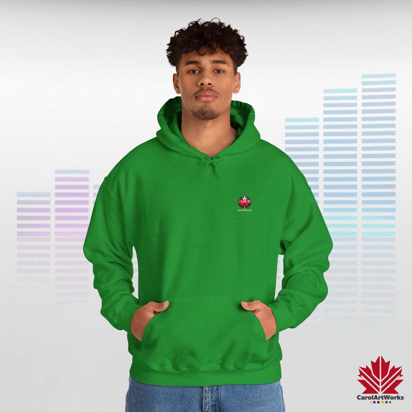"NorthSound" Unisex Hoodie - The Beat of Canada in Cozy Comfort