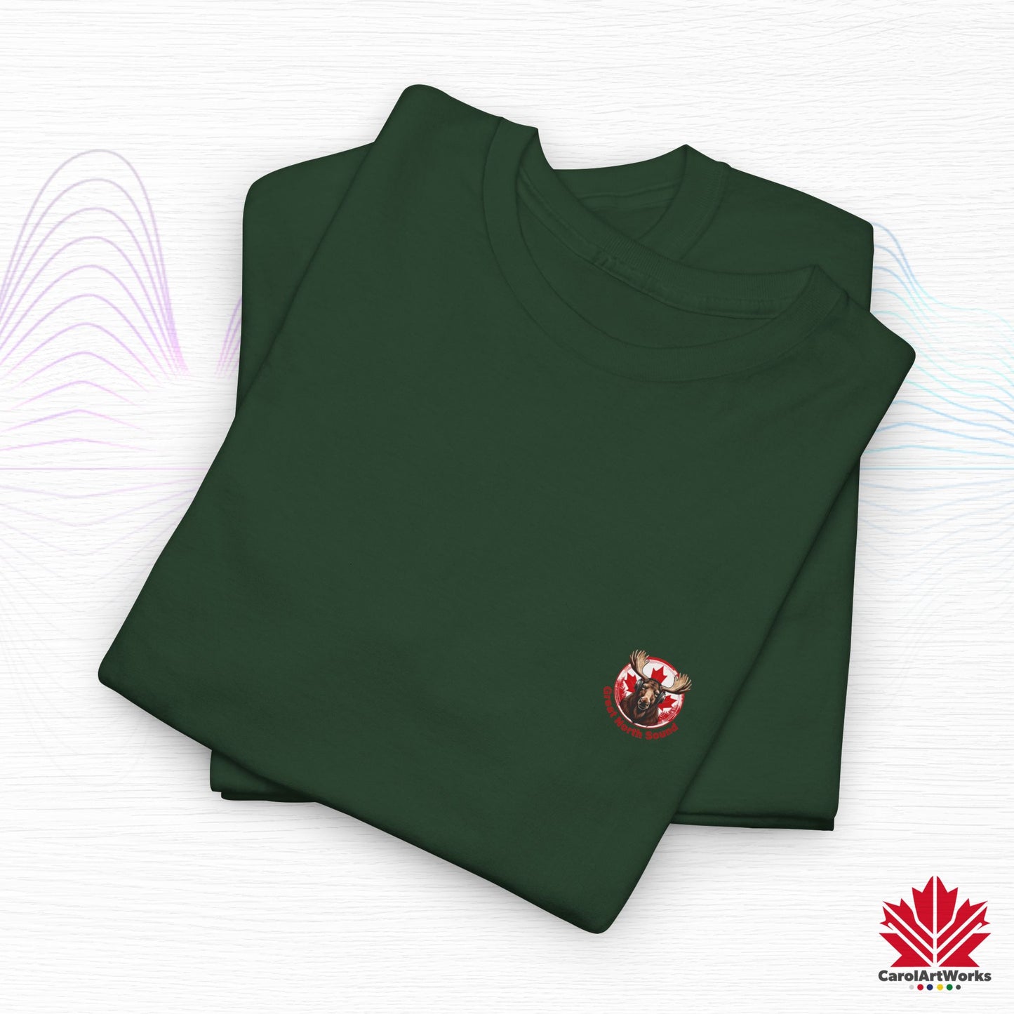 "Great North Sound" True North Sound Moose Tee