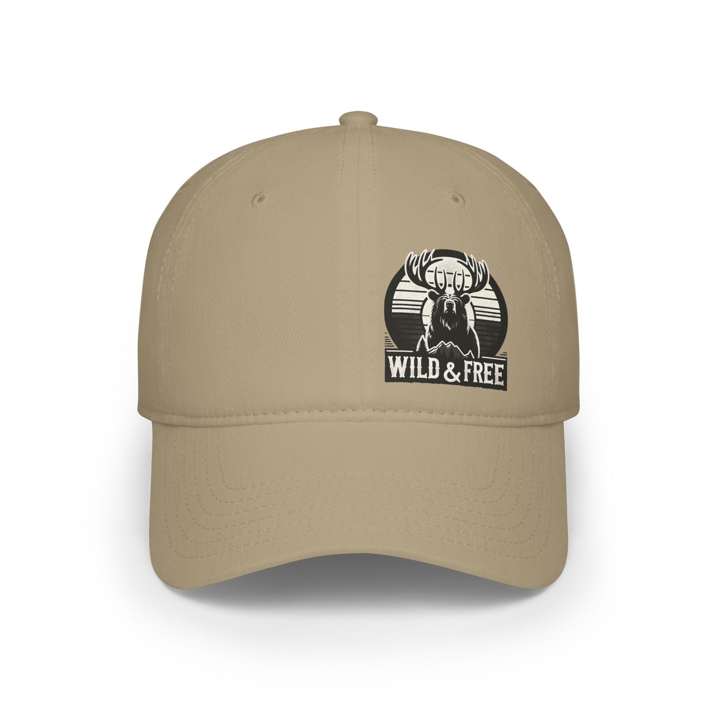 “Wild & Free” Baseball Cap – Outdoor Hat for Adventurers