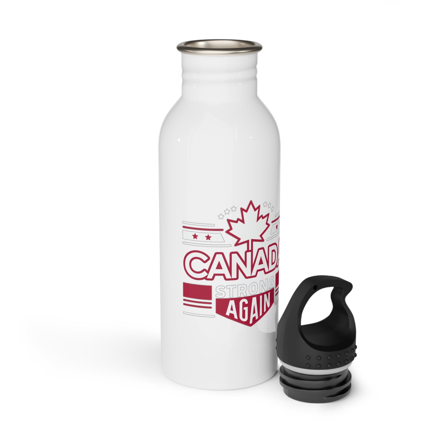 “Canada Strong Again” Stainless Steel Water Bottle – Eco-Friendly Travel Bottle for Outdoor Adventures