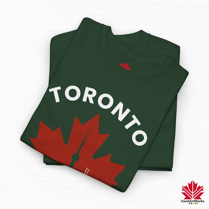 Toronto Leafline Cotton Tee for Urban Pride Vibes