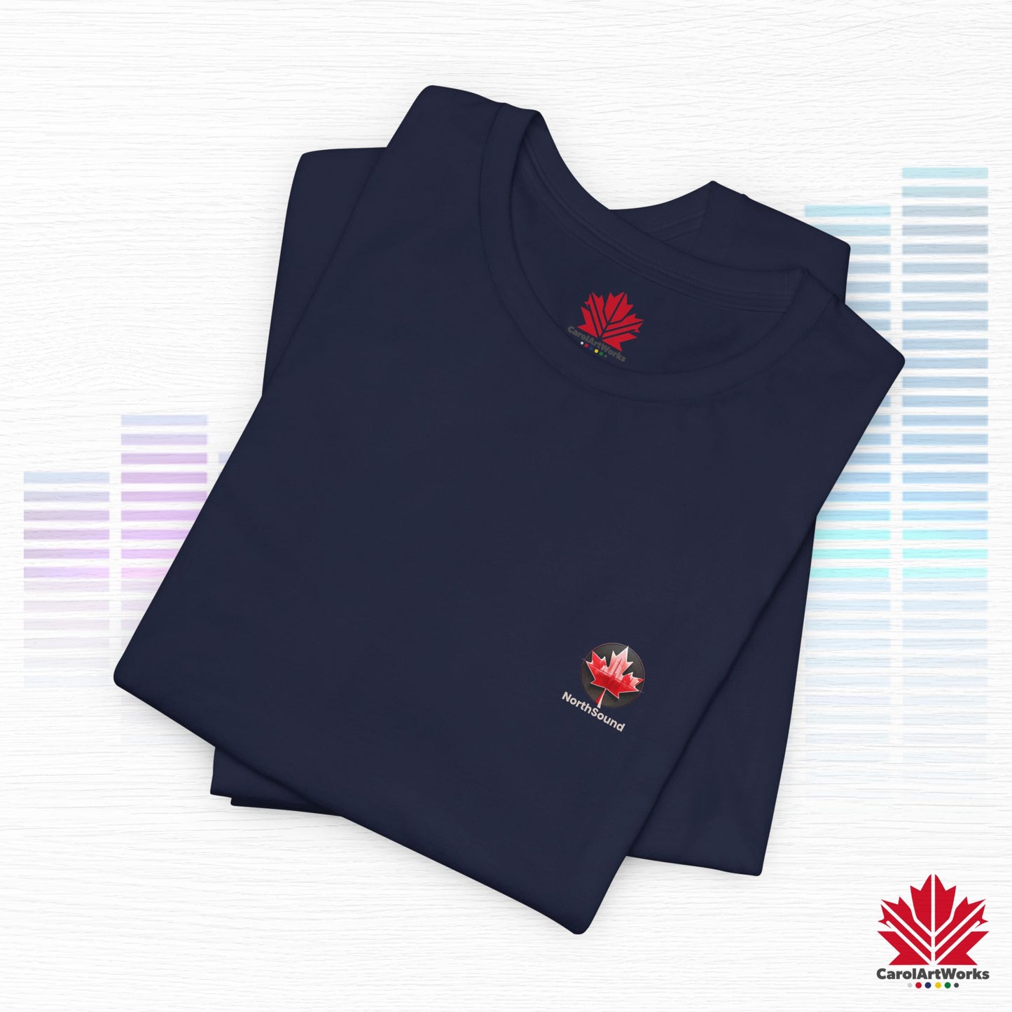 "NorthSound" Unisex Short Sleeve Tee - Wear the Sound of Canada
