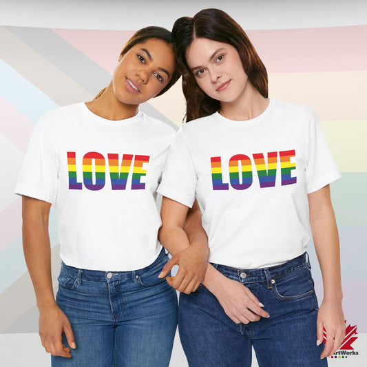 LOVE – Pride Toronto T-Shirt – Premium Quality – Unisex Fit – Bold Message