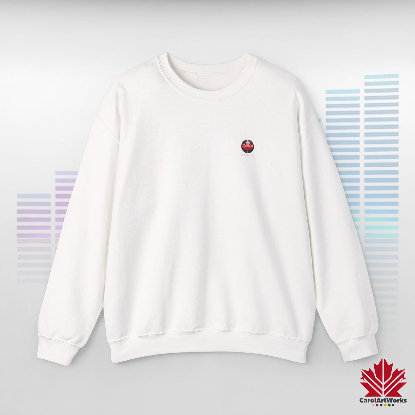 "NorthSound" Unisex Sweatshirt - Cozy Canadian Vibes