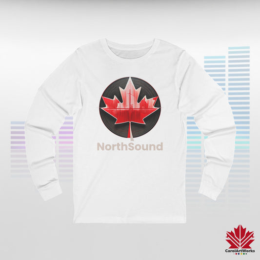"NorthSound" Unisex Long Sleeve Tee - Long Sleeves, Lasting Tunes
