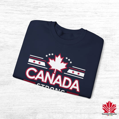 Sweat-shirt unisexe « Canada Strong Again » – Portez votre fierté, audacieuse et patriotique !