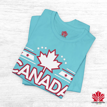 “Canada Strong Again” Unisex Short Sleeve Tee – Comfortable Casual Wear