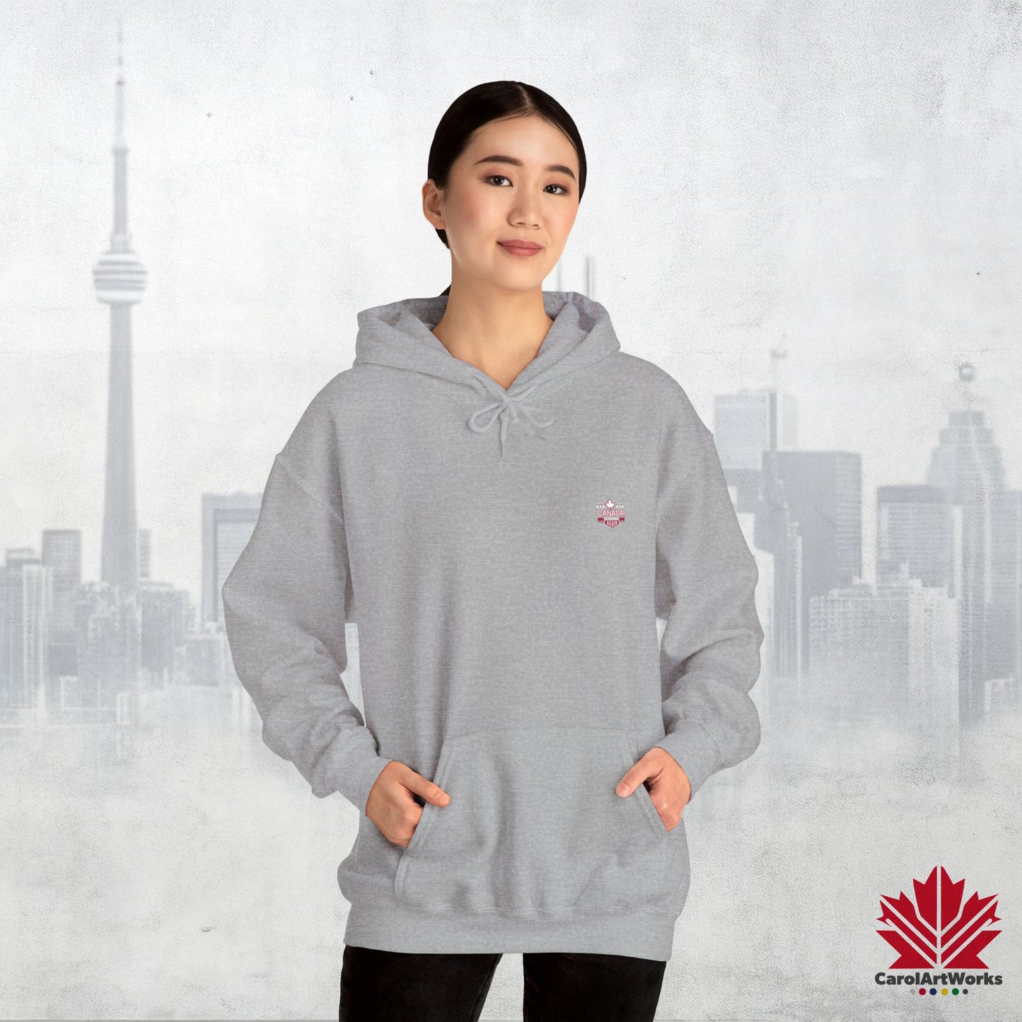 “Canada Strong Again” Unisex Hoodie – Wear Your Pride, Bold and Patriotic!