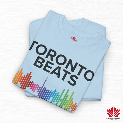 Toronto Beats Classic Cotton Tee – Where Pride Meets Pulse.