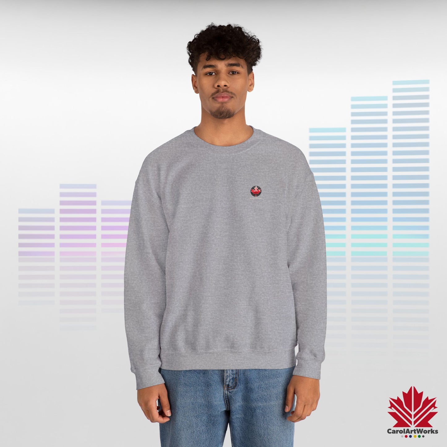 "NorthSound" Unisex Sweatshirt - Cozy Canadian Vibes