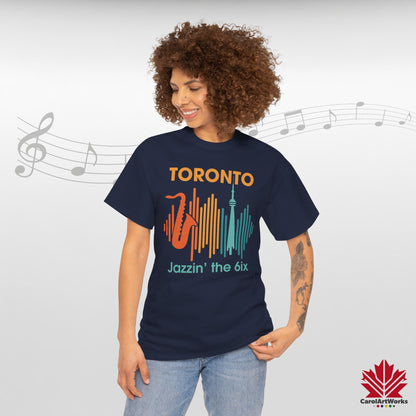 Toronto Jazzin’ the 6ix – Urban Cotton Tee with Rhythm & Flow