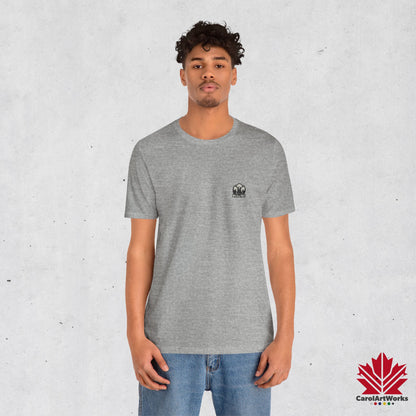 “Wild & Free” Unisex Short Sleeve Tee – Nature Inspired Graphic T-Shirt