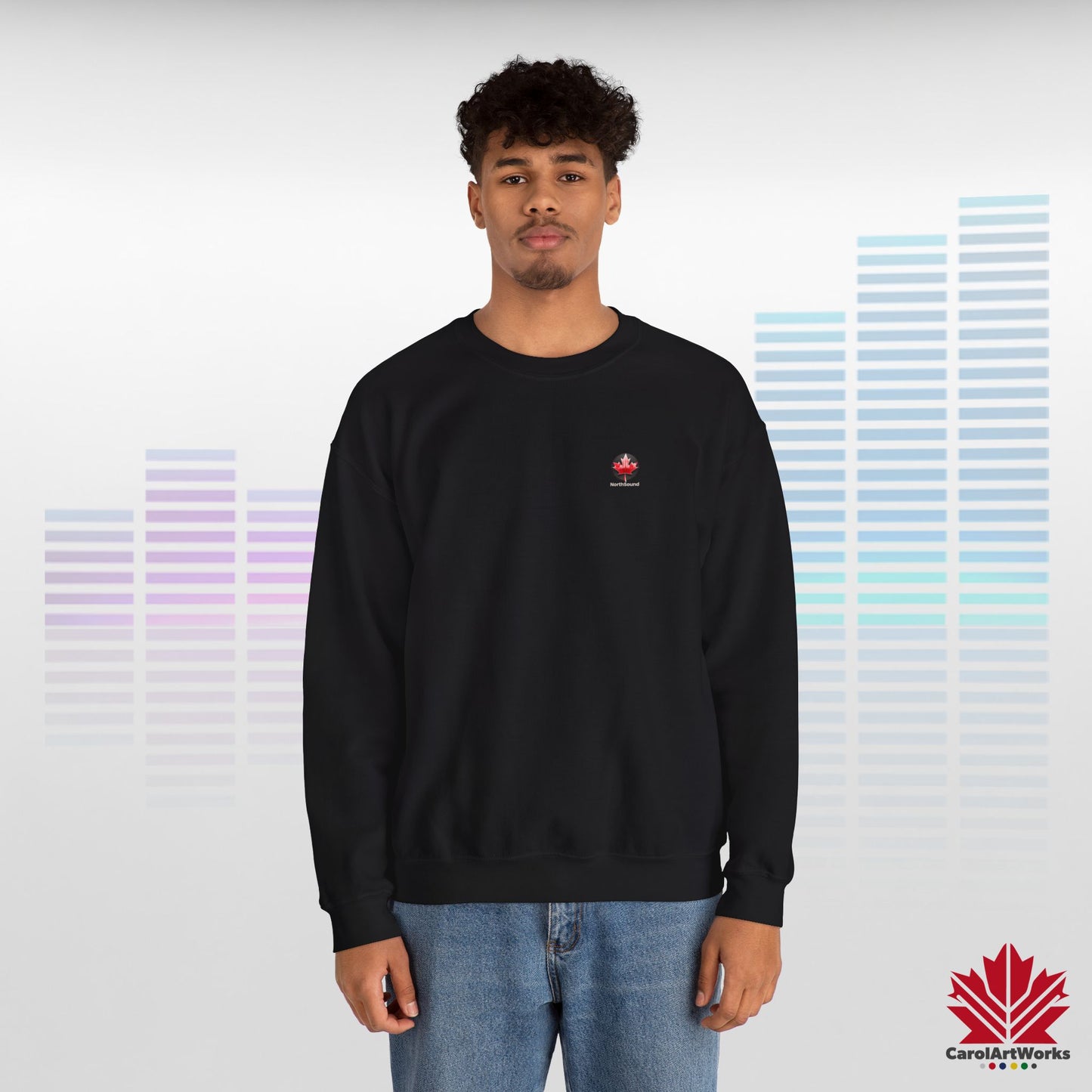 "NorthSound" Unisex Sweatshirt - Cozy Canadian Vibes