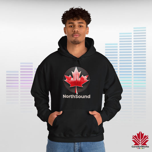 "NorthSound" Unisex Hoodie - The Beat of Canada in Cozy Comfort