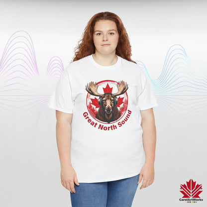 "Great North Sound" True North Sound Moose Tee