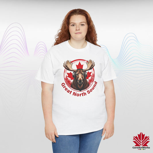 "Great North Sound" True North Sound Moose Tee