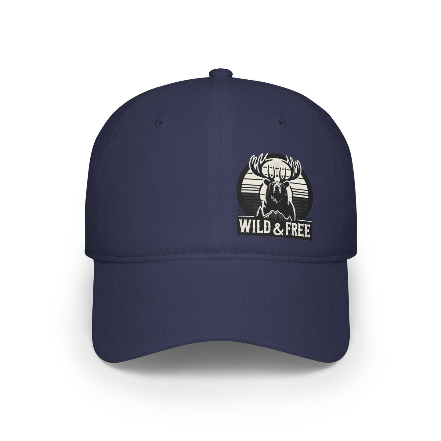 “Wild & Free” Baseball Cap – Outdoor Hat for Adventurers
