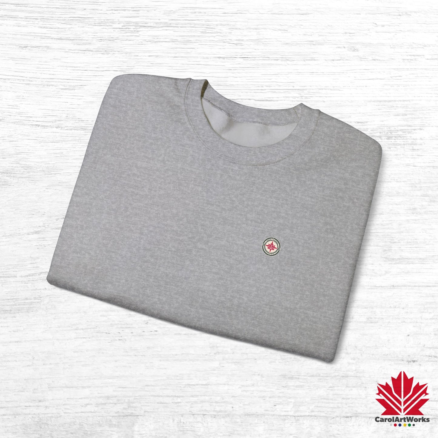 “North Strong” Compass Design Unisex Sweatshirt – Navigate Adventure with Canadian Pride