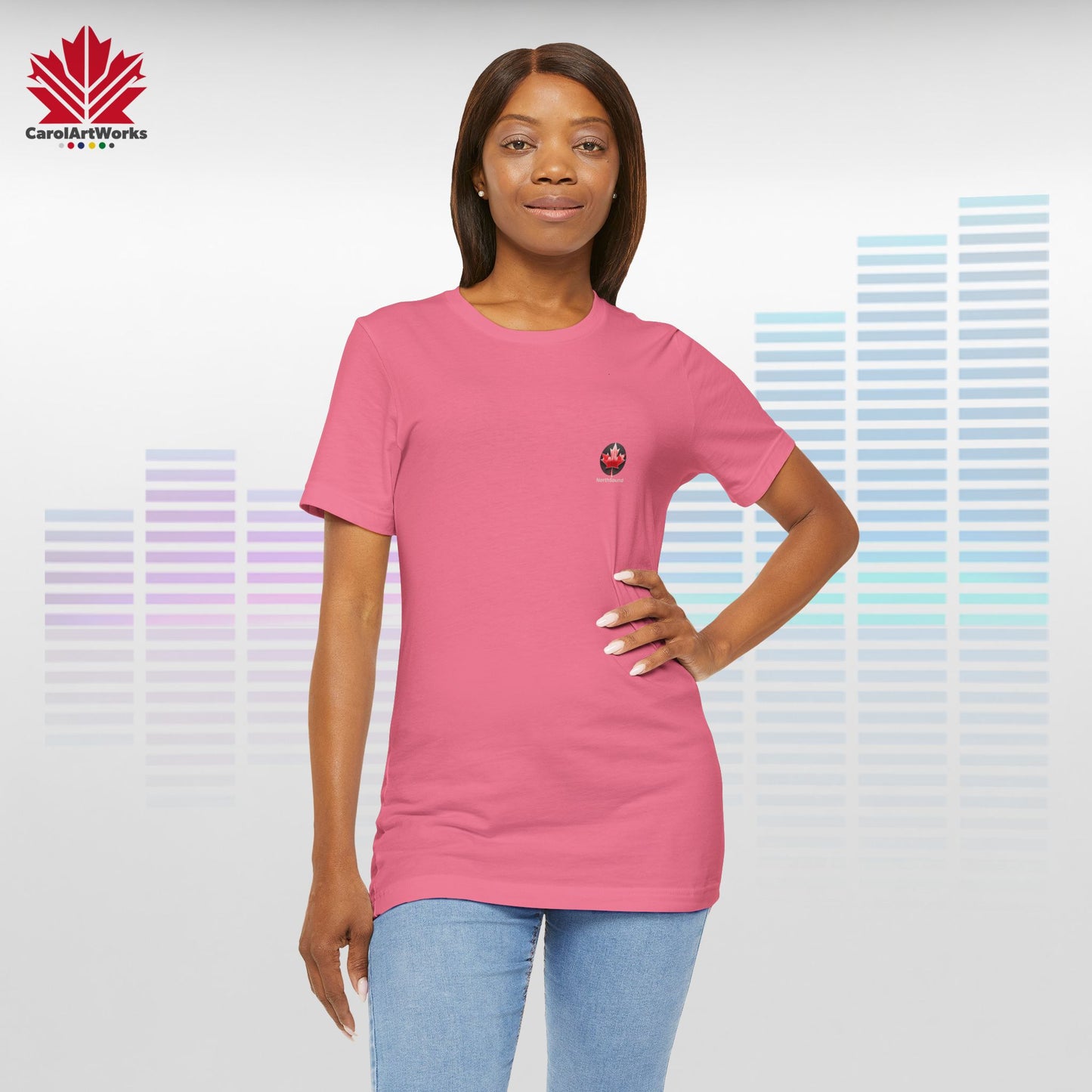 "NorthSound" Unisex Short Sleeve Tee - Wear the Sound of Canada