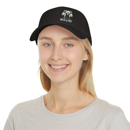 “Wild & Free” Baseball Cap – Outdoor Hat for Adventurers